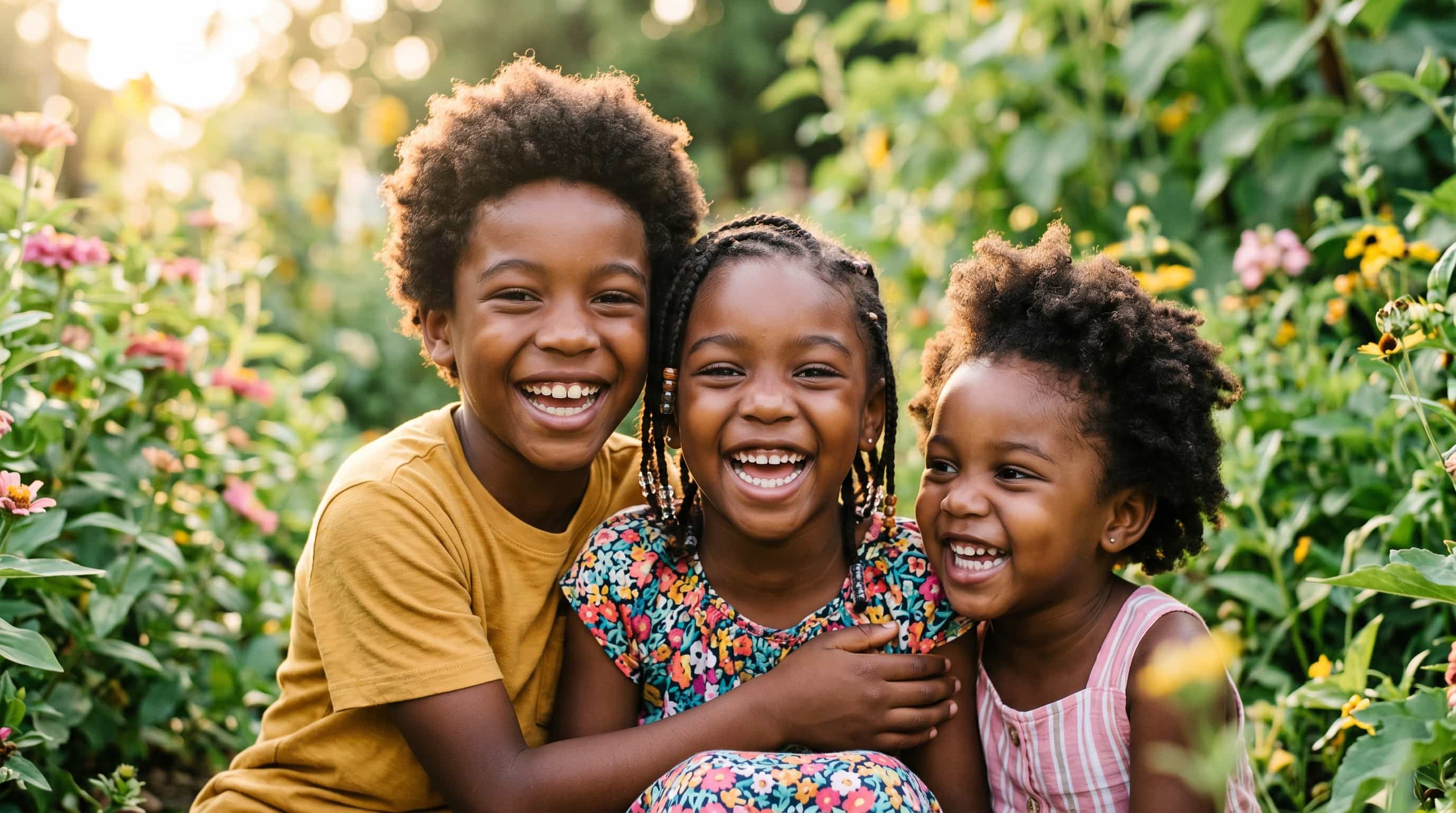 Happy child portrait